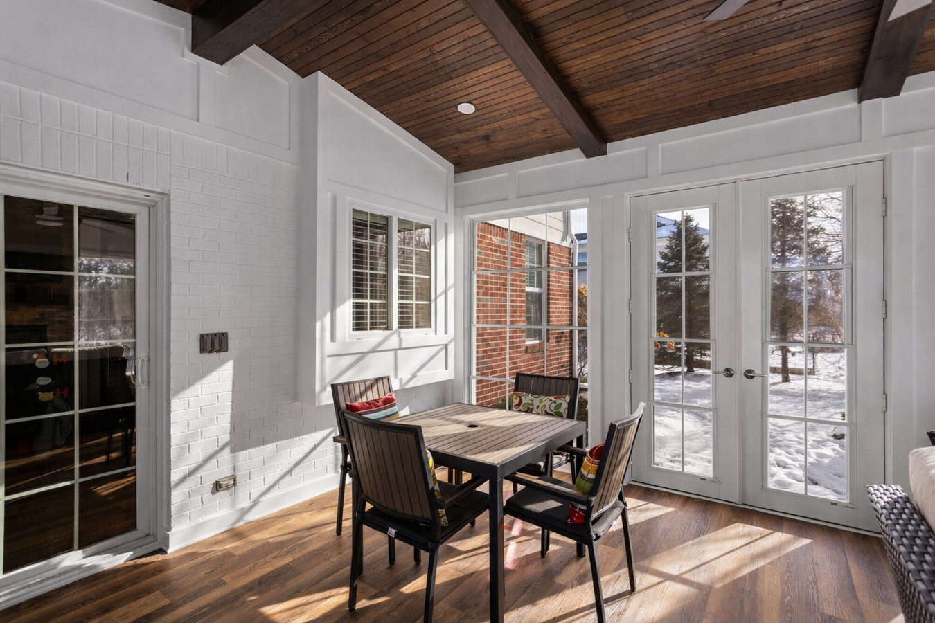 Sunroom remodeling